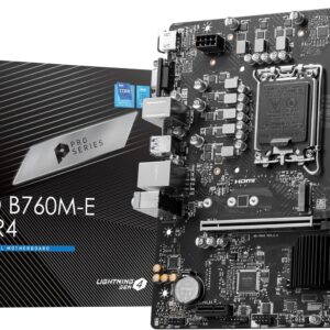 MB MSI S1700 PRO B760M-E DDR4 BOX M-ATX