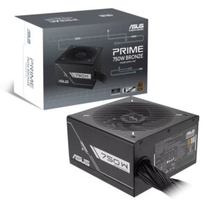 FUENTE 750W ASUS 80 PLUS PRIME 750B BRONCE BLACK