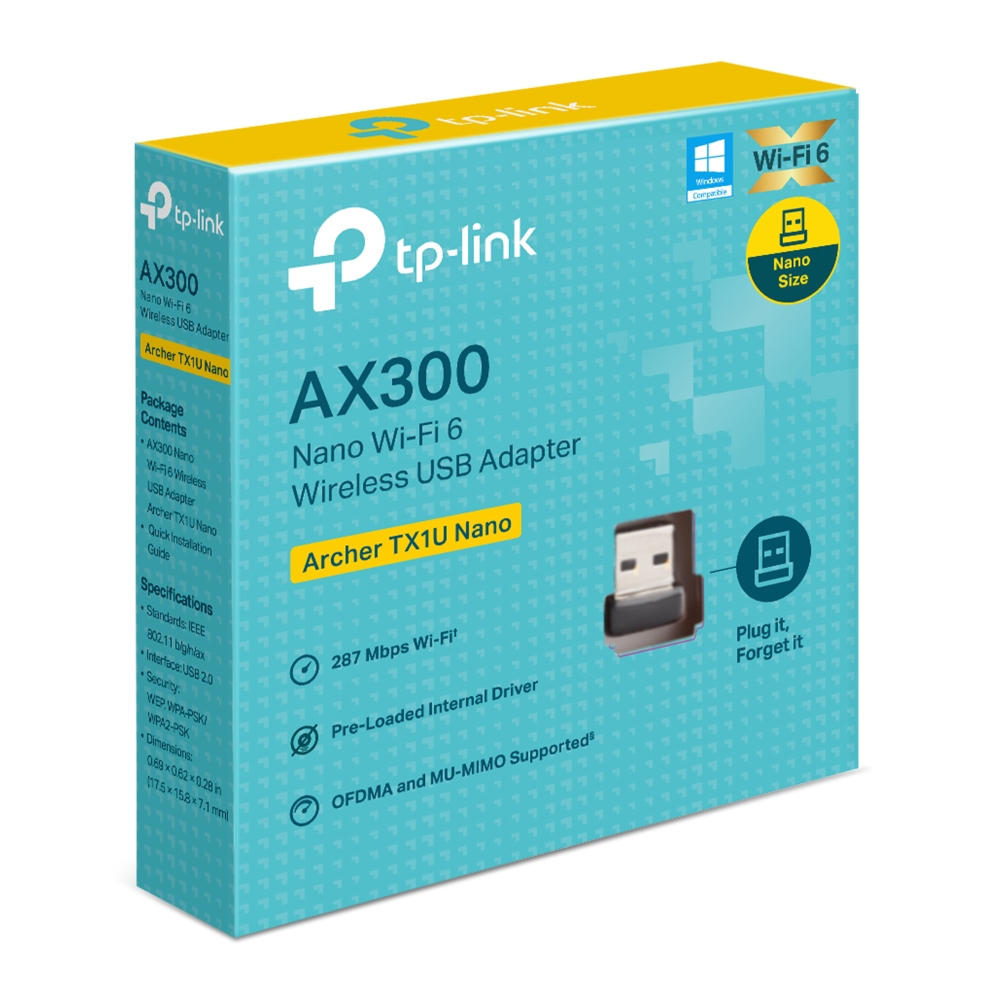 PLACA RED USB TP-LINK ARCHER TX1U NANO AX300