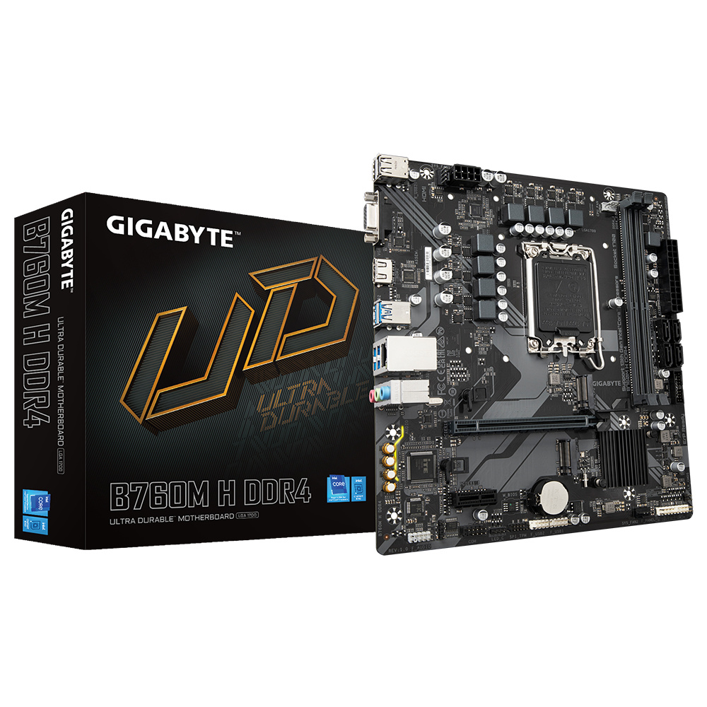 MB GIGABYTE S1700 B760M H DDR4 BOX M-ATX