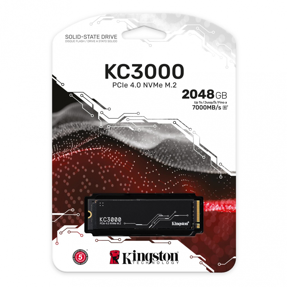 SSD M.2 NVME 2TB G4 KINGSTON KC3000