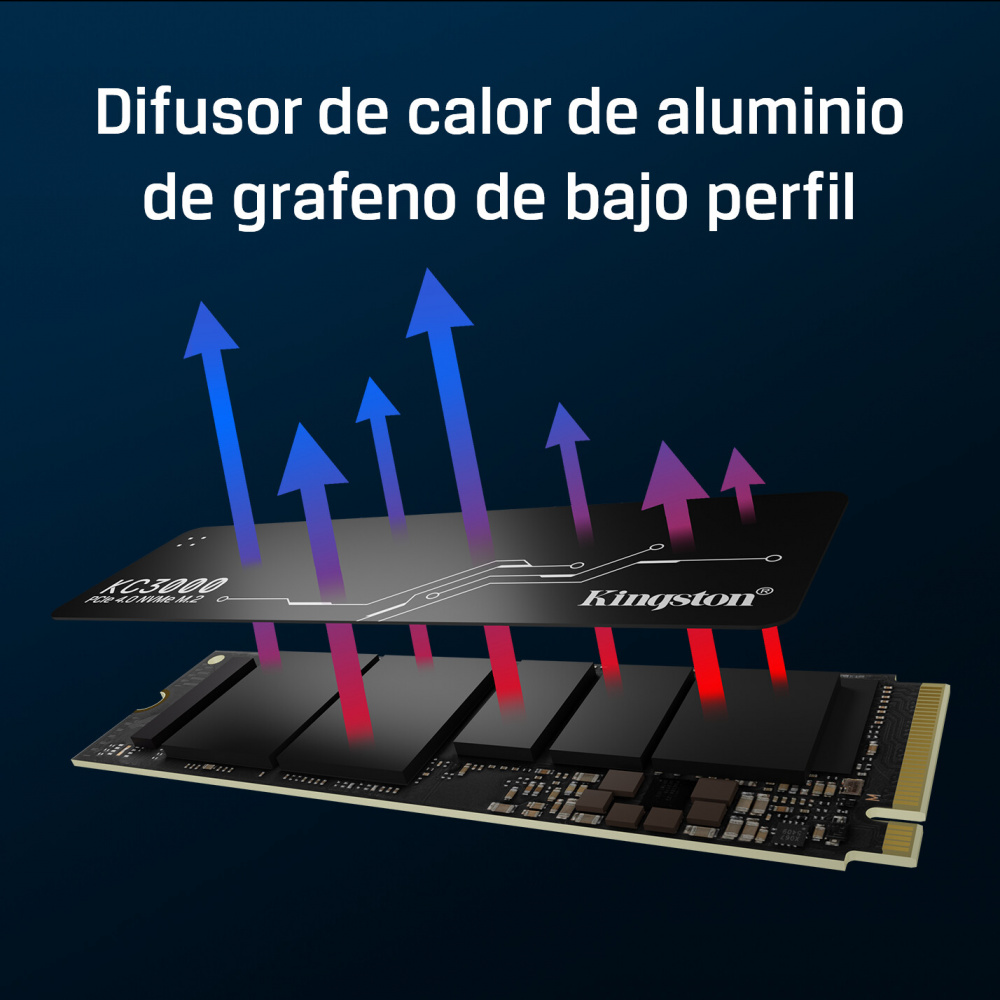 SSD M.2 NVME 2TB G4 KINGSTON KC3000 - Imagen 4