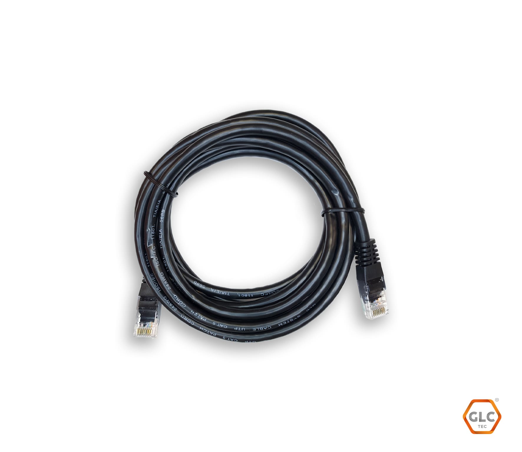 Patchcord GLC Cat.6 - 2.4M Negro - Imagen 2
