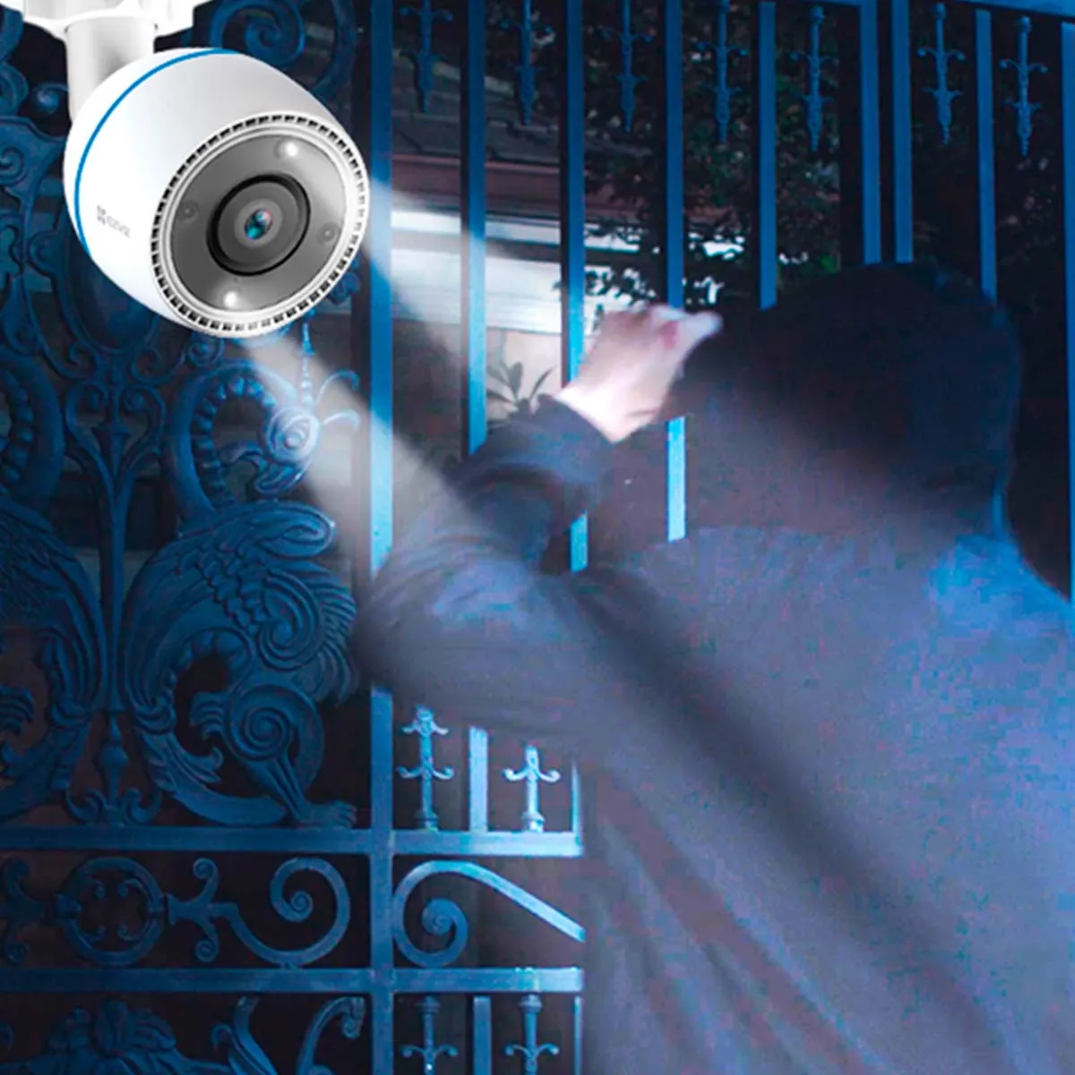 CAMARA IP 5MP EZVIZ H3C COLOR 4MM EXTERIOR - Imagen 3