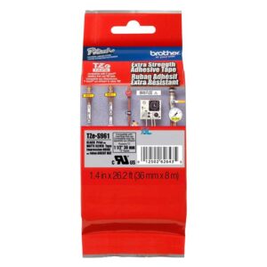 BROTHER TZES961 36MM NEG-PLAT LAMINADA ADH EXTRA