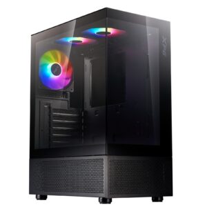 GAB XPG INVADER X MINI NEGRO FAN ARGB X5