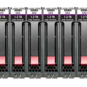 HD SAS HPE MSA PACK 6X2.4TB 12G 10K 2.5in HDD