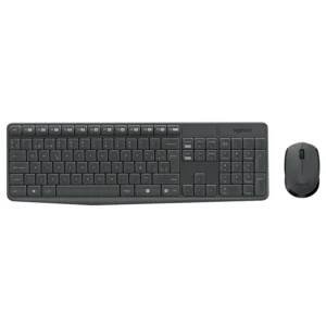 Combo Teclado y Mouse Inalámbrico Logitech MK235 Negro