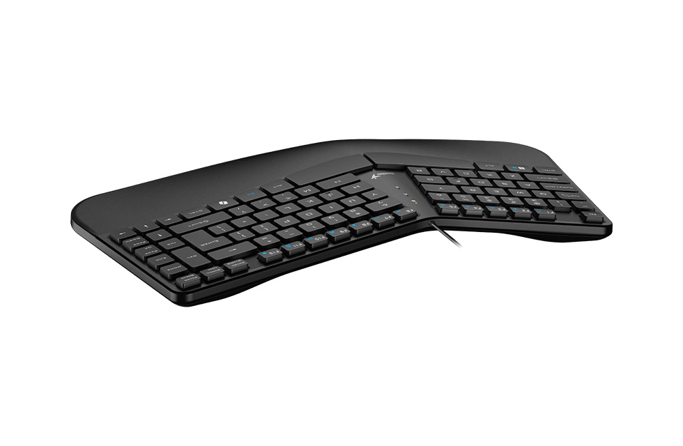 Teclado Genius Ergo KB-700 USB Ergonomico - Imagen 2