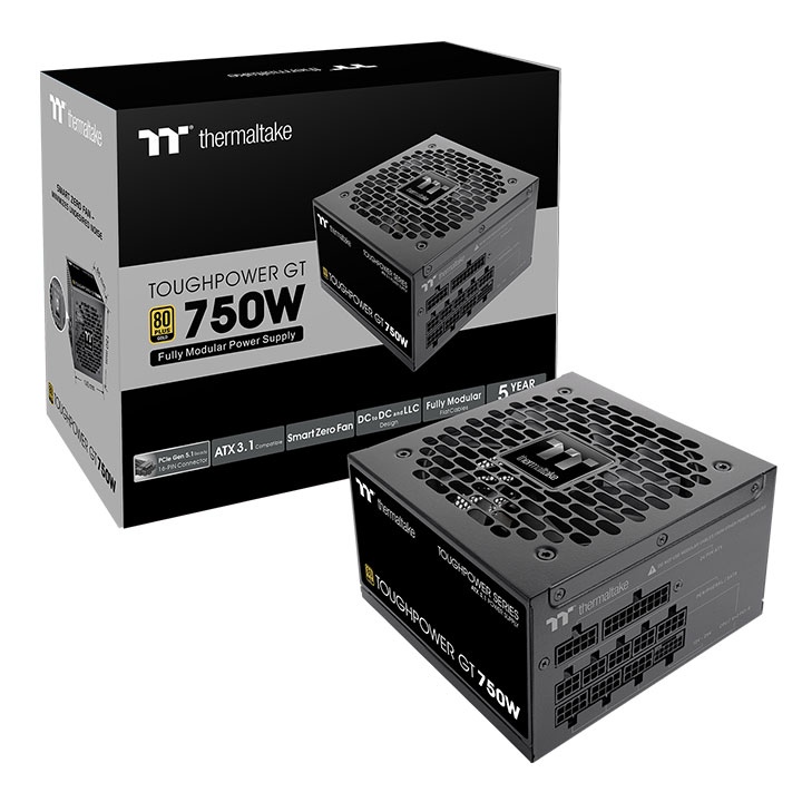 FUENTE 750W THERMALTAKE TOUGHPOWER GT 80+ GOLD