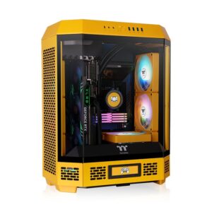 GAB THERMALTAKE THE TOWER 600 BUMBLEBEE 2*FAN