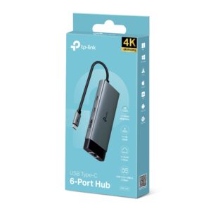 HUB TP-LINK UH6120C USB TIPO-C 6 EN 1