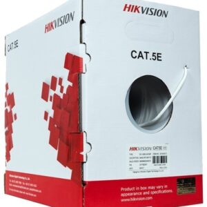 CABLE UTP CAT.5E HIKVISION 305 MTS INTERIOR CM