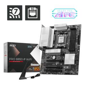 MB MSI AM5 PRO B850-P WIFI DDR5 BOX M-ATX