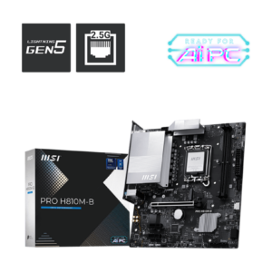 MB MSI S1851 PRO H810M-B DDR5 BOX M-ATX