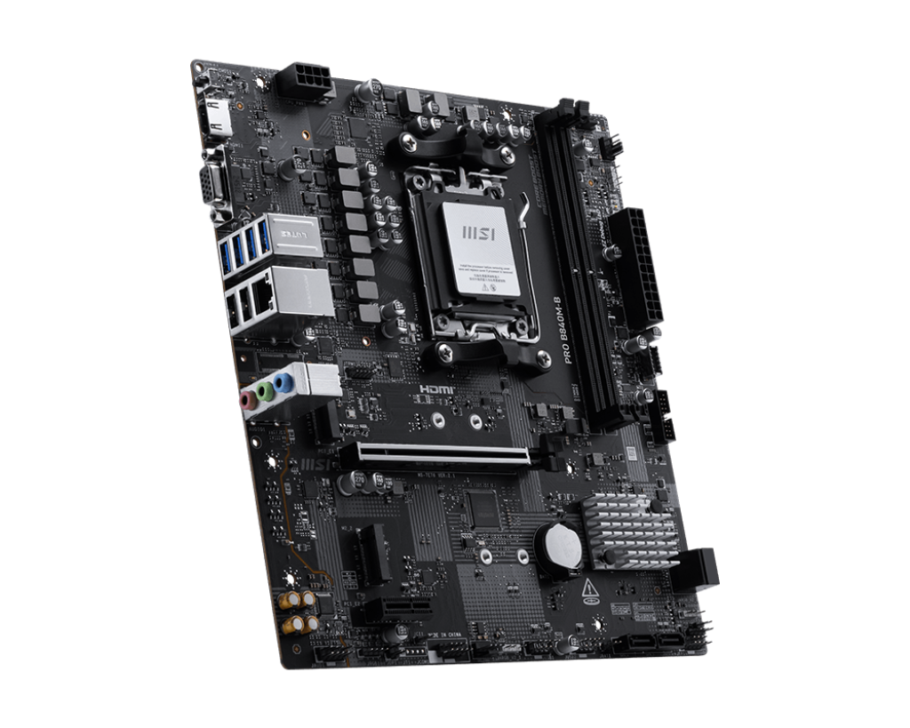 MB MSI AM5 PRO B840M-B DDR5 BOX M-ATX - Imagen 4