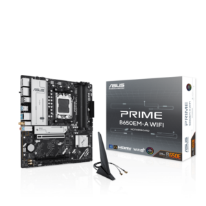 MB ASUS AM5 PRIME B650EM-A WIFI BOX DDR5 M-ATX
