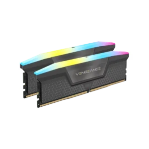 Memoria Ram UDIMM CORSAIR VENGEANCE 32GB DDR5 6000MHz CL30 1.40V (2 x 16GB) Negro RGB