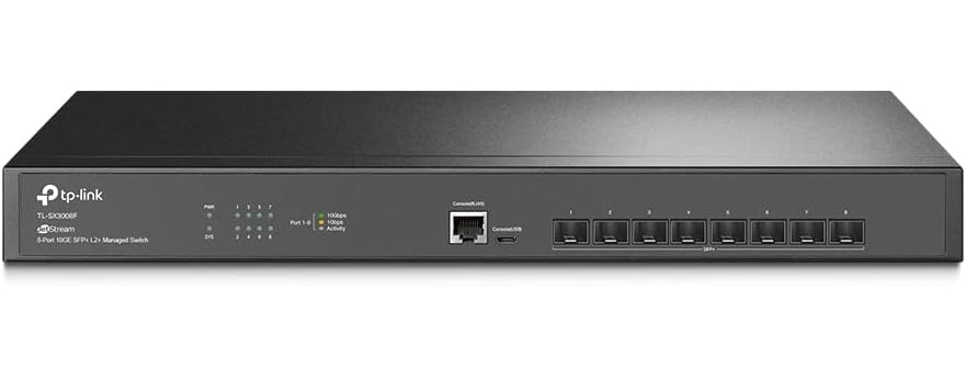 SWITCH 8P TP-LINK OMADA SX3008F 8 SFP ADM.