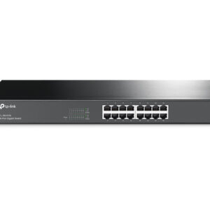 SWITCH  16P TP-LINK 10/100/1000 GREEN 1U 19" RACK
