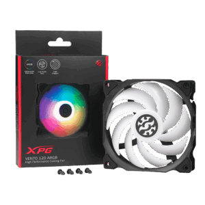 Fan Xpg P/ Gabinete Vento 120MM Blanco ARGB X3