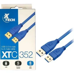 CABLE  USB 3.0 X-TECH A-MACHO A MACHO 1.8M