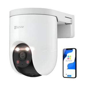 Ezviz H8c Pro 2k Camara Inteligente Wifi 3mp Pt 360 Alexa Color Blanco