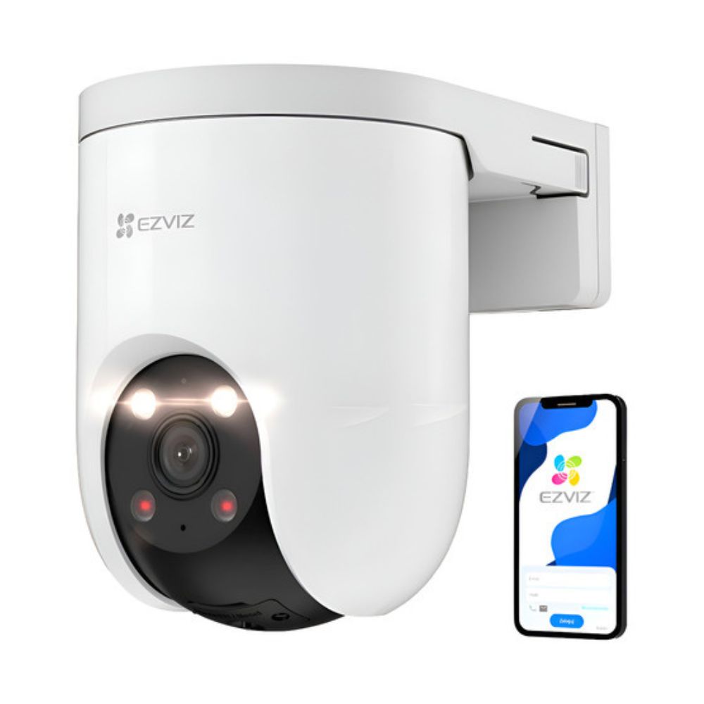 Ezviz H8c Pro 2k Camara Inteligente Wifi 3mp Pt 360 Alexa Color Blanco