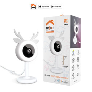 Camara Nexxt IP Baby Monitor NHC B100 Blanco Sin Cargador