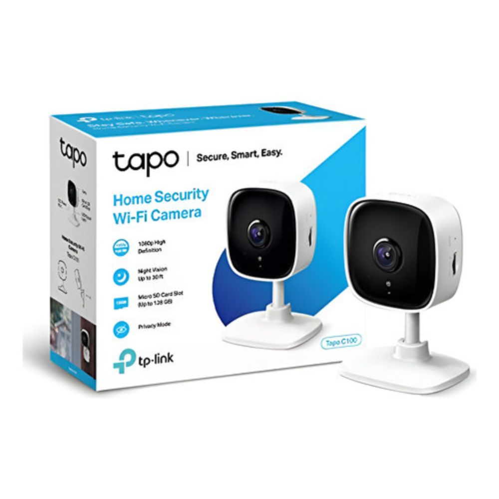Camara Seguridad Ip Cloud Tp-link Tapo C100 1080p Fhd Blanco - Imagen 3
