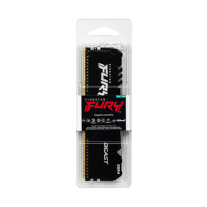 Memoria Ram DDR4 8GB Kingston 3600MHZ CL17 Fury Beast RGB