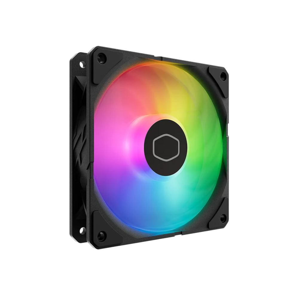 Fan Cooler Master Para Gabinete SICKLEFLOW EDGE 120 ARGB Negro