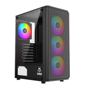 Gabinete Arkham Mel 4xFan ARGB ATX