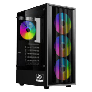 Gabinete Arkham Vorus Eco 4xFan ARGB ATX