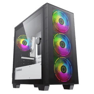 Gabinete Gamemax AERO Mini 4xFan ARGB MATX