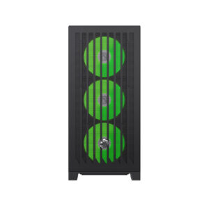 Gabinete Gamemax Leader 2BK 4Fan E-ATX Negro