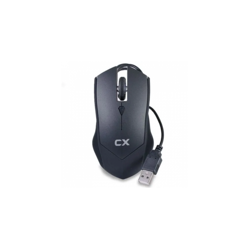 Mouse CX MEQ-037 Rubber Negro USB