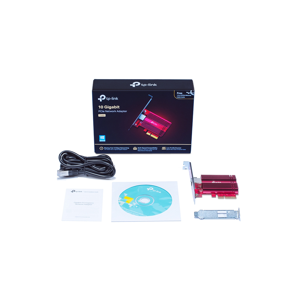 Placa de Red Pcie TP-Link TX401 10 Gigabit - Imagen 2