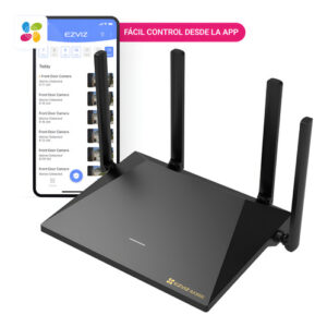 Router Wifi 6 Doble Banda 3 Gbps Gigabit 4 Antena Ezviz Rt1ax3000