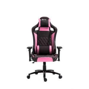 Silla Gamer SYX CH-451 Rosa Negro