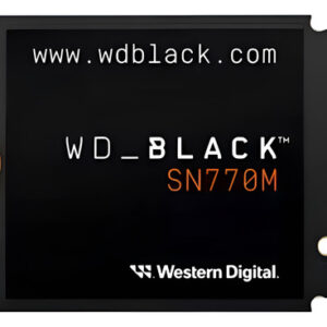 Disco Solido Ssd M.2 Nvme 500gb G4 Wd Black Sn770 2230 Negro
