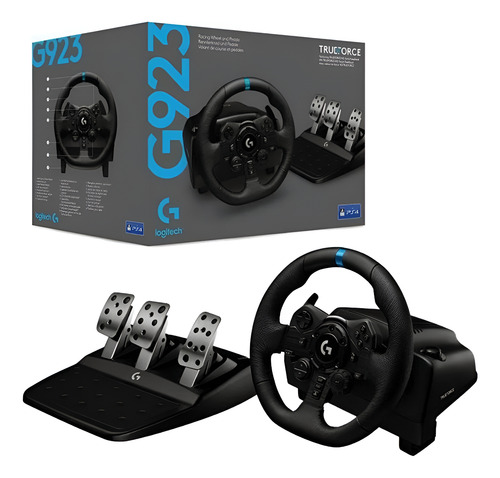 Volante Logitech G923 Driving Force Pc Ps Xbox Gaming Negro