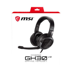 Auriculares Con Microfono MSI Immerse GH30 V2 Negro