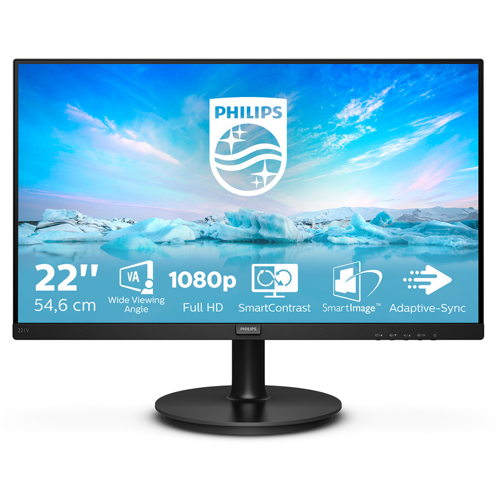 Monitor 22 Philips HDMI VGA 221V855 - Imagen 5
