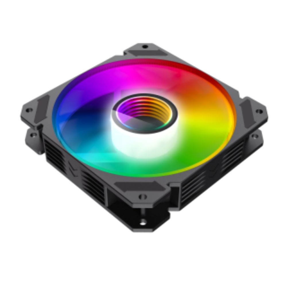 Fan Gamemax Para Gabinete Vista BK PWM FN12A-C8I ARGB - Imagen 2