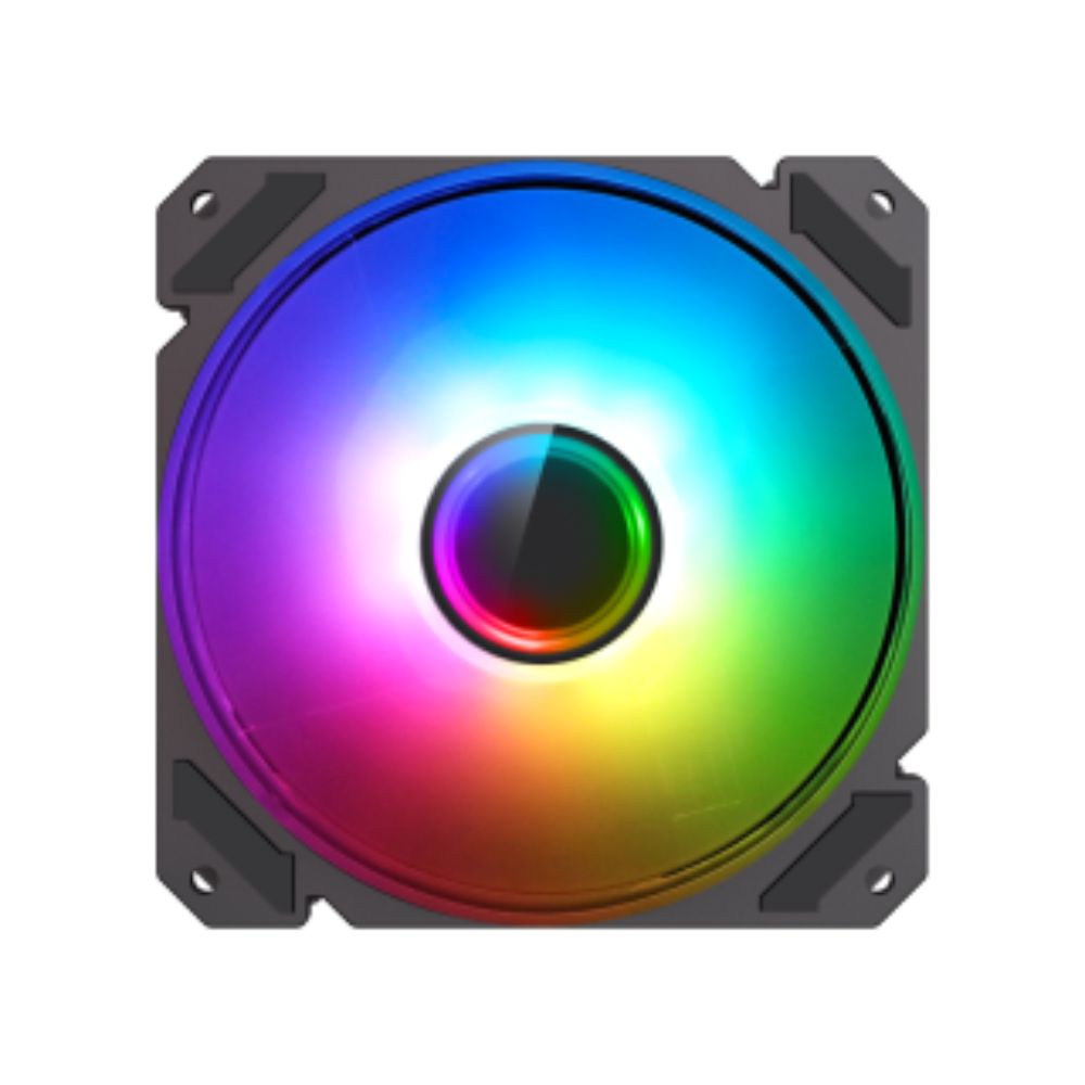 Fan Gamemax Para Gabinete Vista BK PWM FN12A-C8I ARGB - Imagen 4