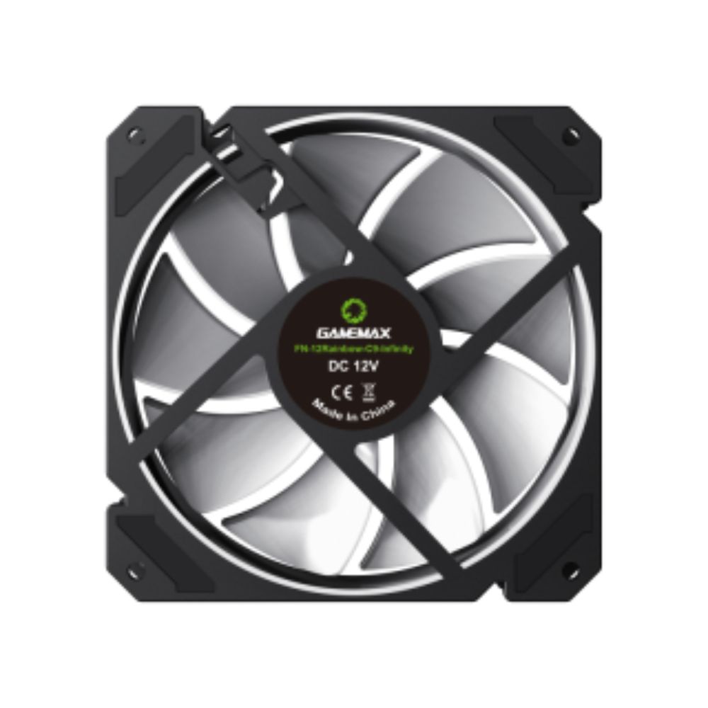 Fan Gamemax Para Gabinete Vista BK PWM FN12A-C8I ARGB - Imagen 5