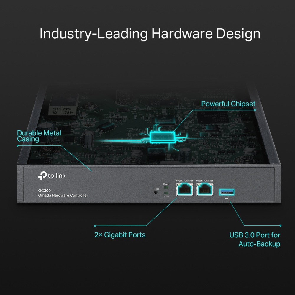 CONTROLADOR ACCESO TP-LINK CLOUD OMADA OC300 - Imagen 6