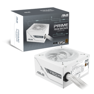 FUENTE 750W ASUS 80 PLUS PRIME 750B BRONCE WHITE