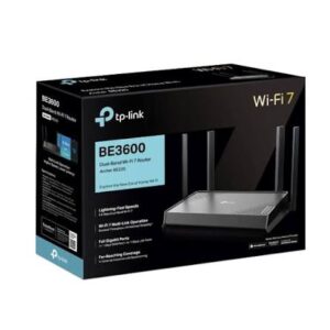 ROUTER 4P TP-LINK ARCHER BE220 WIFI7 DBAND BE3600